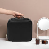 Cosmetic Travel Bag With LED Mirror