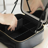 Cosmetic Travel Bag With LED Mirror